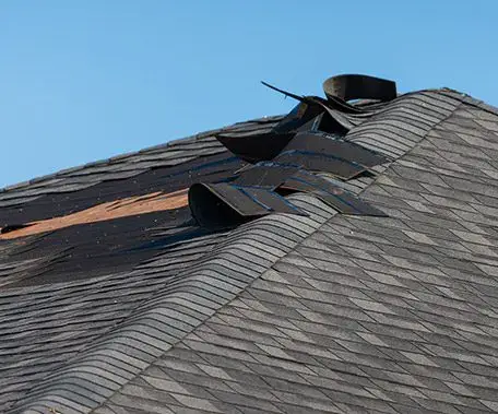 roof leaks and clogged gutters
